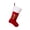 F, variant on R Alphabet Velvet Socks For Christmas Decoration And Festive Celebration
