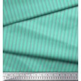 thumbnail image 2 of Soimoi Green Cotton Voile Fabric Arrow & Stripe Print Fabric by the Yard 42 Inch Wide, 2 of 3