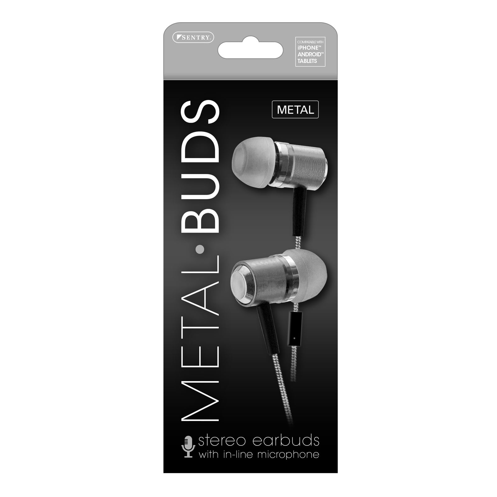 sentry micro stereo earbuds with mic