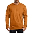 thumbnail image 6 of Long Sleeve T-Shirt for Men Ghalytn Crew Neck Athletic Top - Stretch Tee with Thumb Holes, 6 of 6