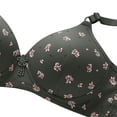 thumbnail image 5 of MEICHEN Wireless Everyday Bra for Women Print Comfort No Underwire Adjustable Strap Full Coverage Tshirt Bras, 5 of 8