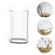 thumbnail image 2 of Jarrón de vidrio cilíndrico transparente para arreglos florales, 2 of 6