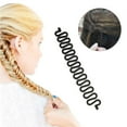thumbnail image 7 of Self-Grip Hair Rollers Set Hair Roller Curlers with Clips & Comb & Braided Tape Reel 33 Pcs Jumbo Rollers Hair Design Sticky Cling Style for Long, Short Hair and Bangs (25 mm, 36 mm, 45 mm), 7 of 7