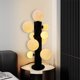 thumbnail image 3 of Lámpara de luna minimalista for sala de estar, dormitorio, decoración creativa, ambiente cálido for casa de familia., 3 of 5