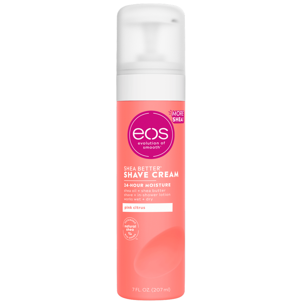 eos Shea Better Shave Cream Pink Citrus 7 oz