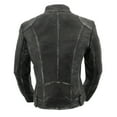 thumbnail image 6 of Milwaukee Leather SFL2830 Women's Black Sheepskin Scuba Style Fashion Leather Jacket Medium, 6 of 6