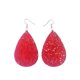 thumbnail image 3 of pares de pendientes brillantes con forma de gota de agua, de PU, delicados pendientes colgantes., 3 of 5