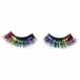 thumbnail image 1 of Disfraces RG de Tinsel Lashes, color fucsia/negro, talla única, 1 of 1