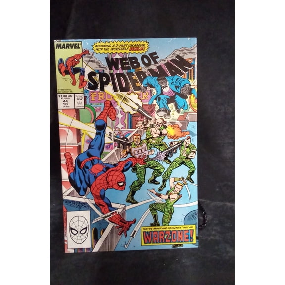Pre-Owned Web of Spider-Man #44 1988 Marvel Comics Comic Book