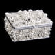 thumbnail image 5 of Caja de Recuerdos de joyería decorativa Sunnimix Organizador de Almacenamiento de baratijas plata, 5 of 6