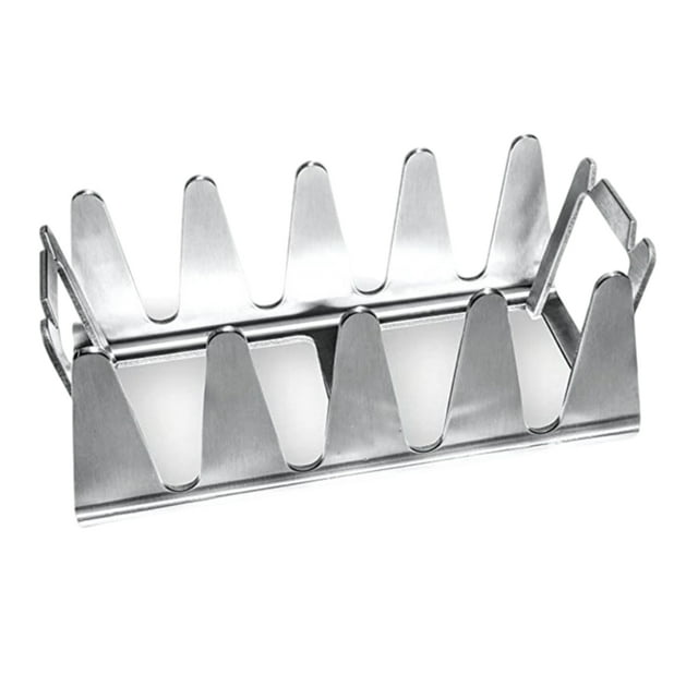Rejilla para kebab de acero inoxidable, soporte universal para brochetas de barbacoa, accesorios para asar
