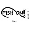 thumbnail image 5 of BAETEUY FISH ON Fishing Hook Car Styling Decals, 5 of 5