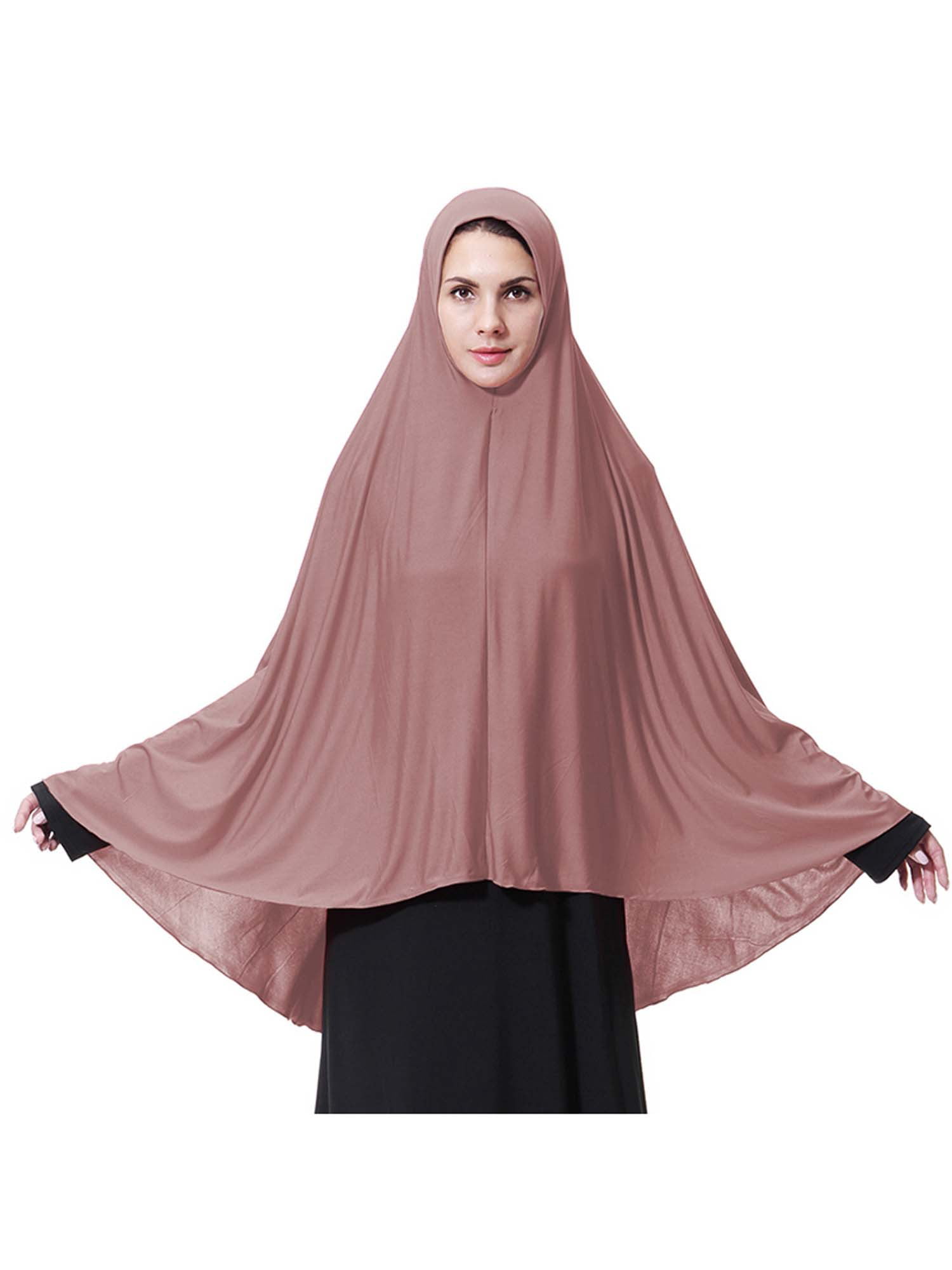 Muslim Women AI Amira Scarf Hijab Rhinestone Headscarf Wrap Shawl Stole Islamic
