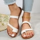 thumbnail image 5 of Amzcrzy Zapatos de mujer,Zapatos de mujer,Zapatillas de mujer, Sandalias planas de verano para mujer, informales, con puntera abierta y cierre de clip Sandalias Mujer Zapatillas De Casa, 5 of 7