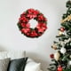 thumbnail image 1 of Christmas Wreath Ornaments Christmas Decoration Props Simulation Wreath Ornaments Door Hanging, 1 of 6
