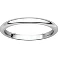 thumbnail image 3 of Platinum 2mm Comfort Fit Band - Size 7, 3 of 9