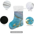 thumbnail image 3 of Coolnut Christmas Stockings 17 inch 2Pack Alcohol Ink Colors Marble Texture Xmas Stockings Fireplace Hanging Socks for Kids Family Christmas Decoration Holiday Gift Decor, 3 of 6