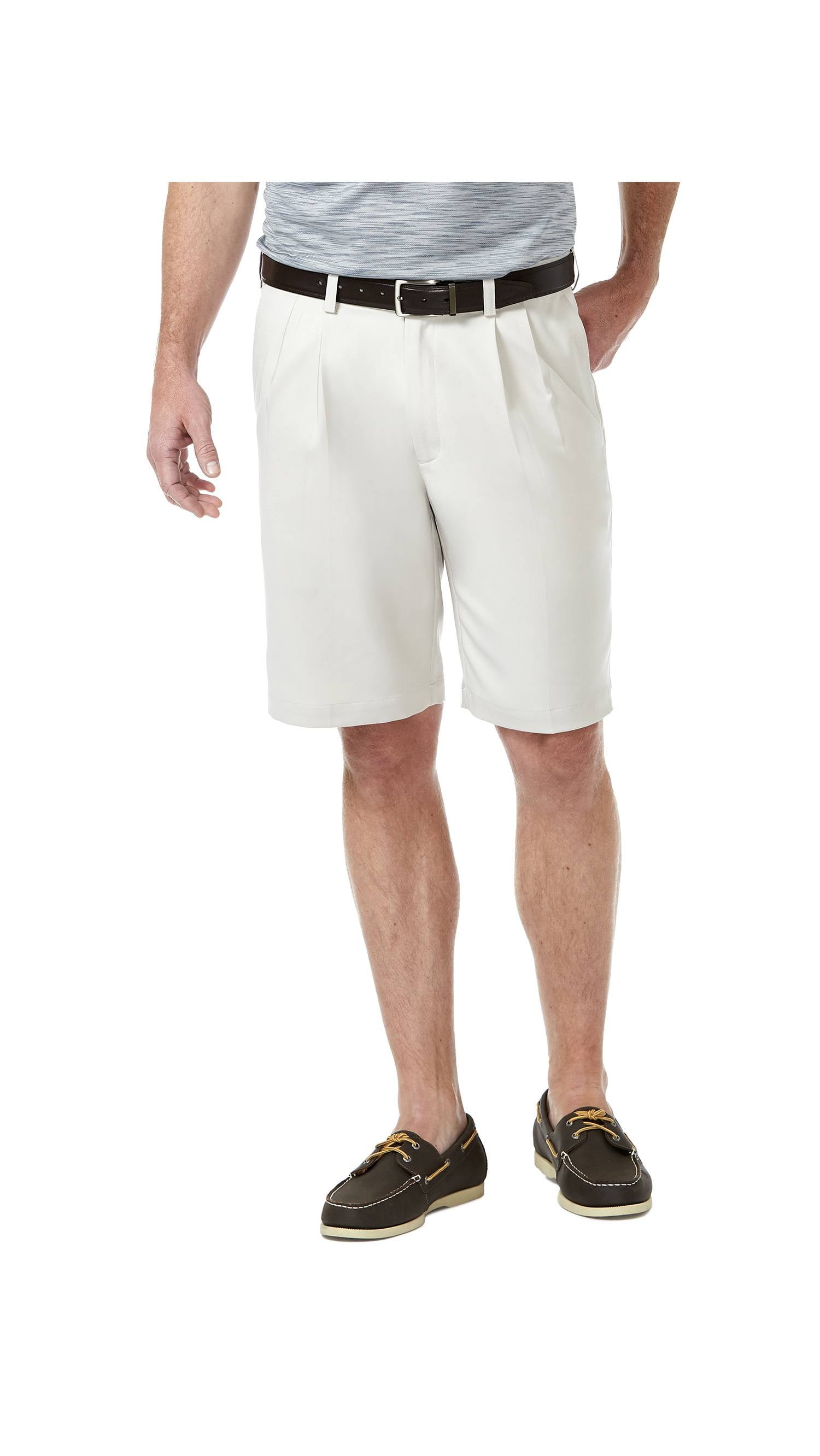 Haggar Men's Cool 18? Pro Pleat Front Shorts Regular Fit HS00439
