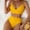Solid, variant on Sentmoon Two Piece Bathing Suits for Women Sleeveless High Cut Womens Swimsuits One Piece with Built in Bra Wireless Tummy Control Push Up Solid Color V Neck Bikini Summer The Holiday