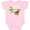 AD-Pink, variant on Daddy's Little Monkey Boys or Girls Baby Bodysuit