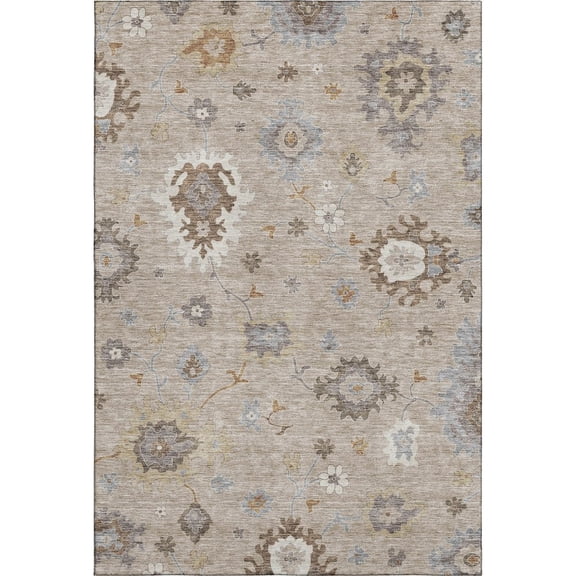 Dalyn Rugs Premium Machine Washable Mayfield AMF753 Taupe 2'6" x 3'10" Rug