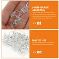 thumbnail image 2 of CTIRCHIU 100Pcs Star Shaped Plastic Metal Pushpin for Map Accessory and Wall Decoration Simple Design, 2 of 8