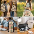 thumbnail image 5 of HUIACONG Study Capybara Kids Backpack Set with Lunch Box, 17" 4PCS Waterproof School Bag for Age 7-13, 5 of 7