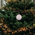thumbnail image 3 of NOGIS 12Pcs Christmas Iridescent Ornaments Balls, 2Inch Pink Plastic Clear Ornaments Clear Bulbs Ornaments for Crafts, Clear Ornament Balls for Christmas Tree Wedding Birthday Party Decor, 3 of 7