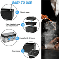 thumbnail image 3 of Máquina para hacer hielo transparente ckepdyeh, bandeja para hacer 8 cubitos de hielo grandes, máquina para hacer cubitos de hielo transparentes para cócteles, 3 of 6