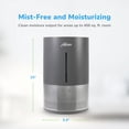 thumbnail image 5 of Hunter HHE150 Aspire 4.8L Evaporative Humidifier with PermaWick Filter, Graphite, 5 of 8
