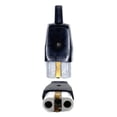 thumbnail image 1 of Industrial Strength Residential Plug, Non-Polarized Socket For Various Wire Sizes, Max Power 3500W, Flame Retardant High-Temperature Fired Ceramics, Ideal For Commercial And Home Applications, 1 of 2