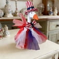 thumbnail image 5 of 4th of July Goose Outfits 7 Inch Desk Goose Outfits, Memorial Day Patriotic Goose Costume with Hat,250th Anniversary Independence Day Porch Goose Clothes for Patriotic Decorations(A), 5 of 9