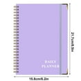 thumbnail image 2 of Wadada Undated Planner for 2024 or Any Year - Weekly & Monthly Organizer Notebook & Journal to Track Goals, 4.5" x 6.3", Perfect to Organize Your Daily Life, Weekly Monthly Planner Notebook(Purple), 2 of 5