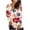 Style02, variant on Women's Long Sleeve Shirts Fashion Floral Print Dressy Blouses Casual V-Neck Shirt Pullover Loose Work Tops Spring Summer Outdoor,Beach,Vacation Top Style03 XL