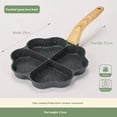 thumbnail image 3 of Sartenes para tortillas de cuatro agujeros Cacerola antiadherente para cocina casera (A), 3 of 6