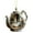 A, variant on Rabbit Tea Party Ornament, 2D Acrylic Flat Hanging Decoration with Floral Teapot Design, Cute Car Home Window Decor, Unique Gift for Her, 8 x 8 cm (3.14x3.14)