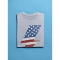 thumbnail image 3 of American Lightning T-Shirt Men -Smartprints Designs, Male 3X-Large, 3 of 4