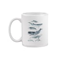 thumbnail image 2 of Cetacea Ii. Mug - June Erica Vess Designs,, 2 of 4
