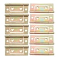 thumbnail image 1 of 10Pcs Iron Hinges for Home Decor Modern Rectangular Small Door Hinges, 1 of 8