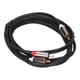 thumbnail image 3 of Cable de audio 2RCA macho a 2RCA macho, doble chapado en oro para cable RCA para TV a amplificador, 2M/6,6 pies, 3 of 9
