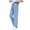 Sky Blue-6, variant on CAIXIA Girls Wide Leg Jeans Size 14-16,Girls Casual Pants Stretch Elastic Waist Distressed Denim Wide Leg Straight Jeans For Toddler Kids Spring Summer Everyday Wear,Navy-3,3-4 Years