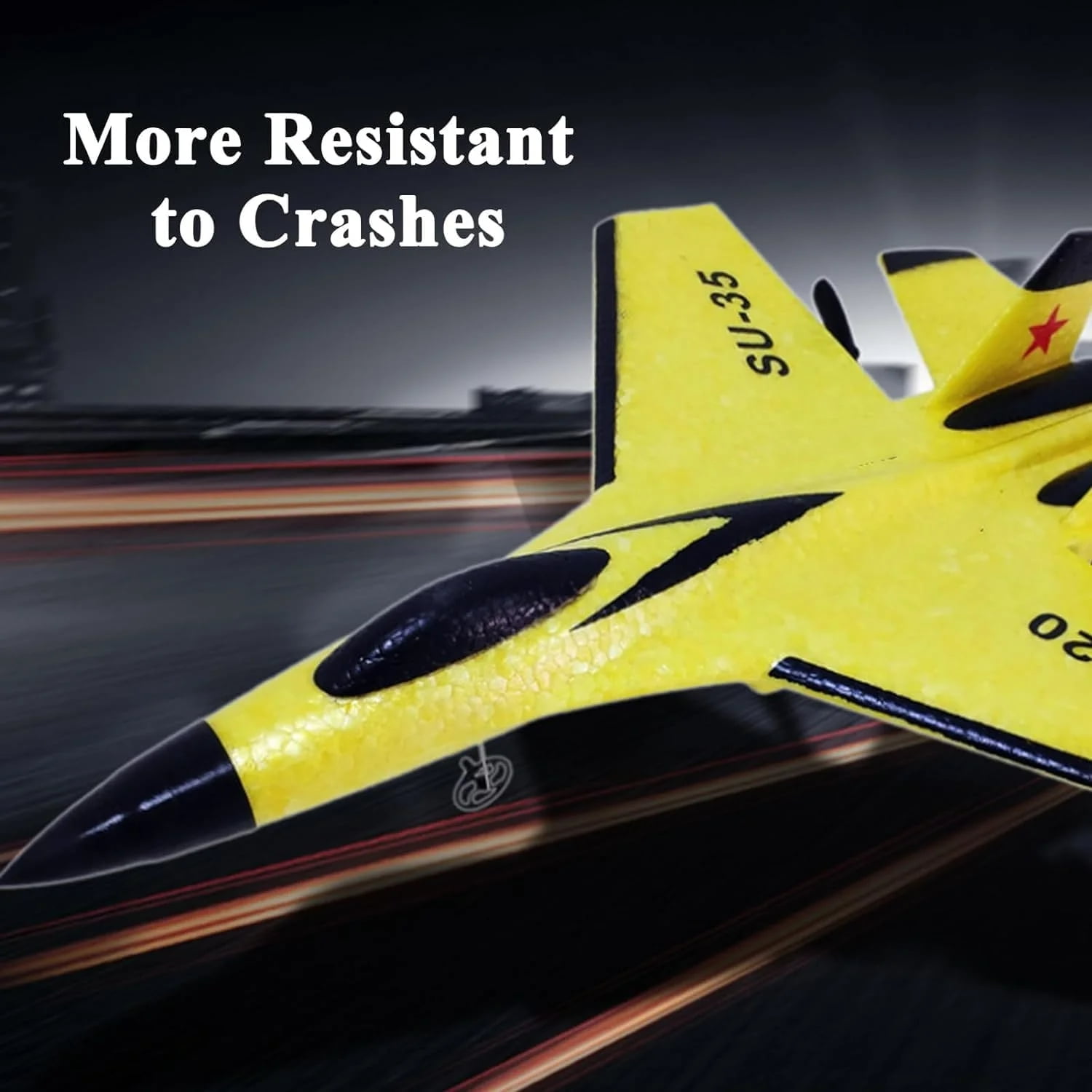Wonstorex Rc Plane - 2.4GHz Wonstorex Jet Fighter Rc Airplane,Rc Remote Control Fighter Model Toy with Led Lights,Automatic Balance Gyro,360° Glider ,rc Jet,rc Planes