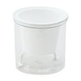 thumbnail image 1 of Pot de Fleurs Auto-Arrosant Mini Design Rond pour Plantes Succulentes d'Intérieur, 1 of 4