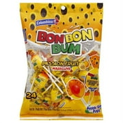 Bon Bon Bum – Fruity Lollipop with Bubble Gum center – Perfect for Parties and Sharing