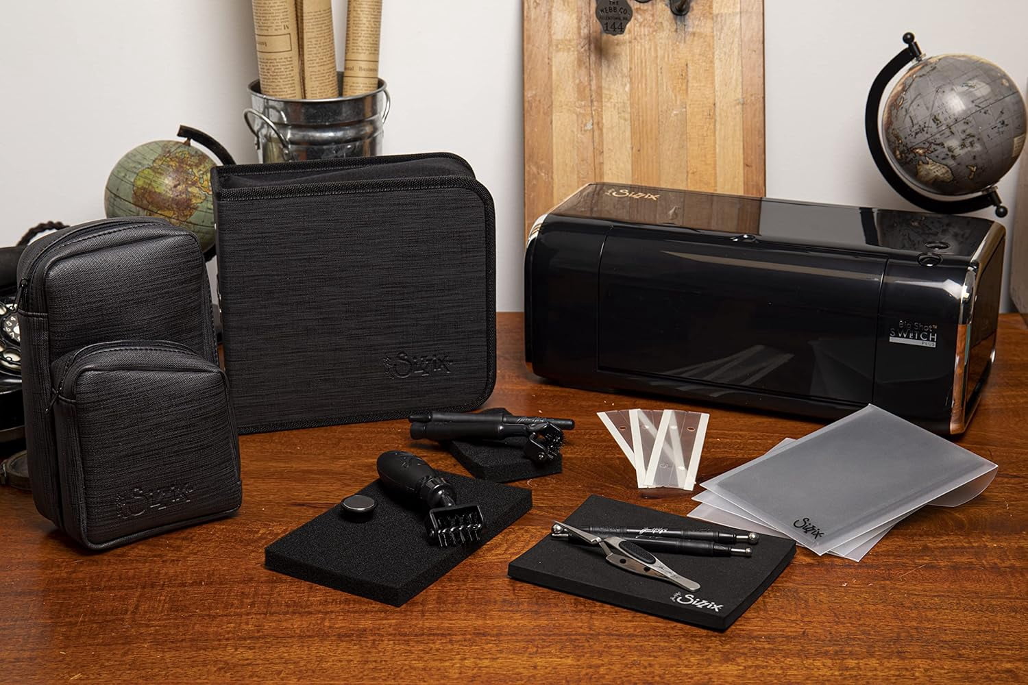 Sizzix Sidekick Starter Kit by Tim Holtz-Black: Mini Craft Cutter