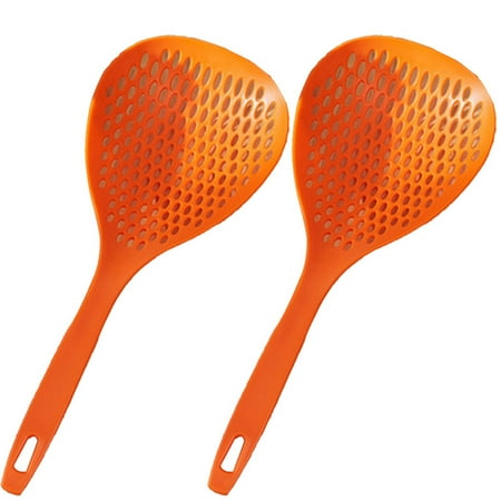 

Multipurpose Colander Durable Skimmer Slotted Spoon Heat Resistant Strainer for Kitchen Cooking Baking New