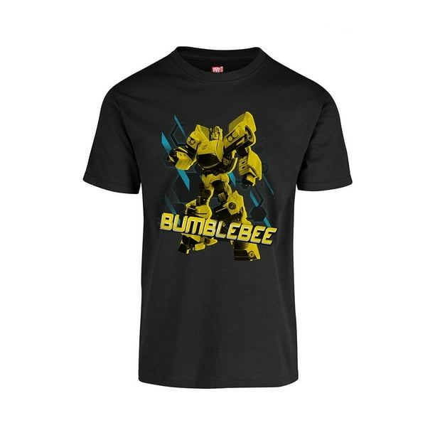 Playera Transformers Fan Army Talla G Bumblebee Negro