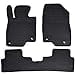 thumbnail image 3 of Megiteller Car Floor Mats Custom Fit for Mazda 3 2014 2015 2016 2017 2018 Odorless Washable Heavy Duty Rubber (All Weather) Floor Liners Front and Rear Set Black, 3 of 4