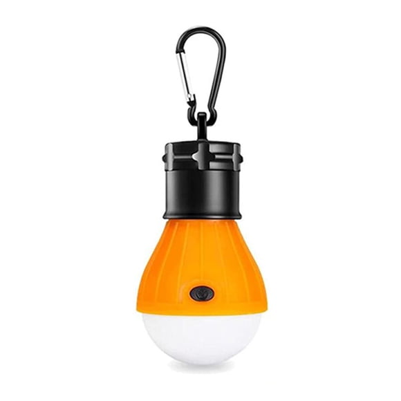 1 Pce Ampoule de Camping Portable à DEL Lanterne de Camping Lampes de Tente de Camp Lampe Équipement de Camping et Équipement avec Crochet à Pince pour Randonnée Intérieure et Extérieure Sac à Dos Pêche Panne Urgence