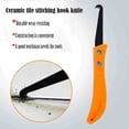 thumbnail image 4 of 3 Pcs Ceramic Tile Cleaning Knife Crevice Repair Hook Knife Repair Incision Finalizer Professional Cleaning Tool Accessories, 4 of 8